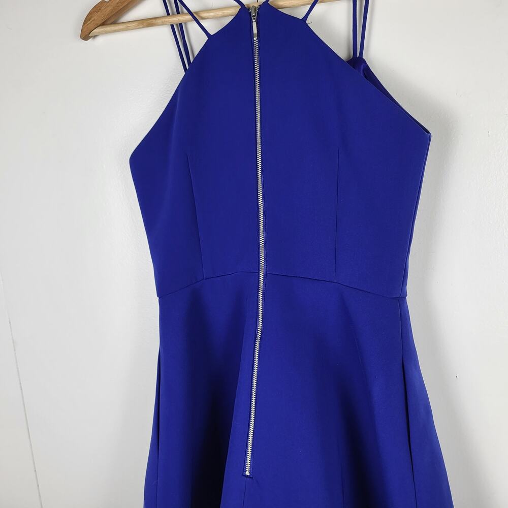 Keepsake x REVOLVE Twisted Fiction Fit and Flare Mini Dress Colbalt Blue | XS - Picture 8 of 10